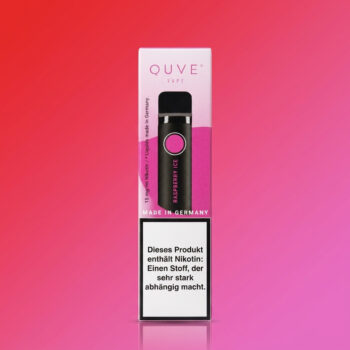 QUVE Vape – Raspberry Ice – Einweg Vape