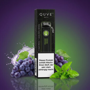 QUVE Vape – Traube Minze – Einweg Vape