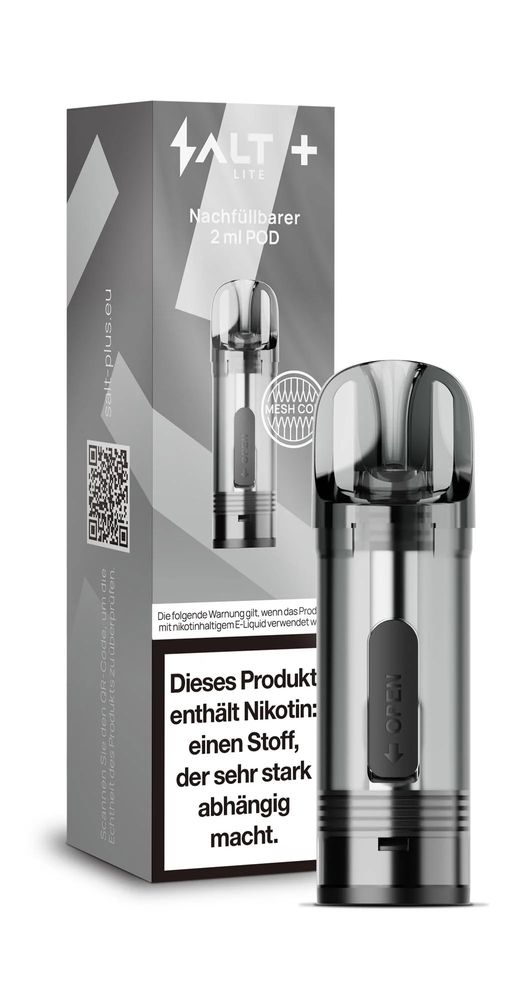 SALT Plus Lite Leerpod 2ml 1 | Vapebazar Salt+ Lite - Leerpod - Vapebazar