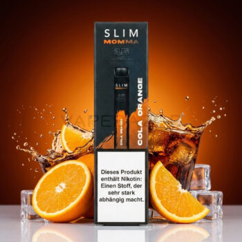 Slim Momma Einweg Vape – Cola Orange