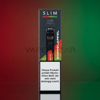 Slim Momma Einweg Vape – Doppelapfel – Zweitbild