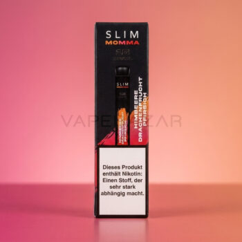 Slim Momma Einweg Vape – Himbeere Drachenfrucht Pfirsich – Zweitbild