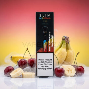 Slim Momma Einweg Vape – Ice Kirsche Banane