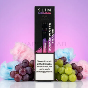Slim Momma Einweg Vape – Zuckerwatte Traube