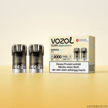 Vozol Sleek – Banana Ice – Clean