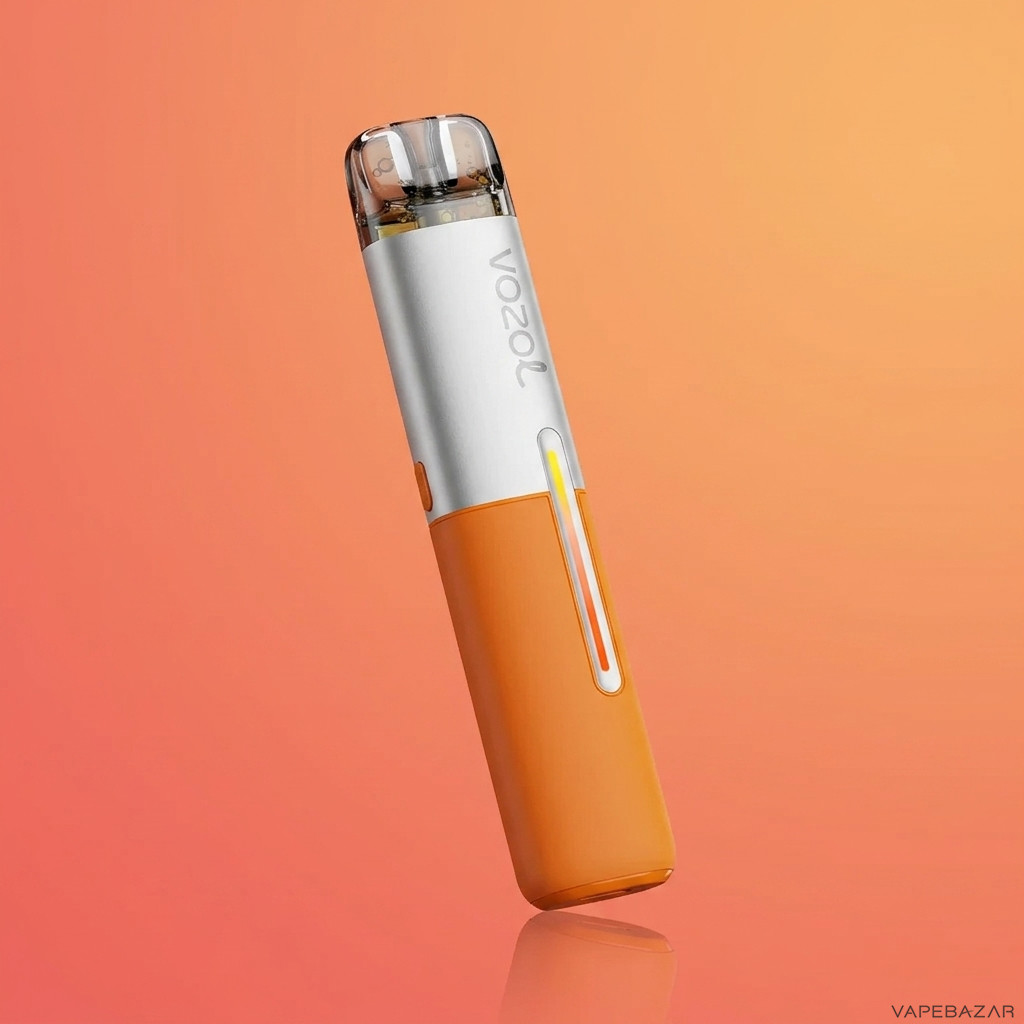 Vozol Sleek Basisgeraet Coral Orange | Vapebazar Vozol Sleek Basisgerät – Coral Orange