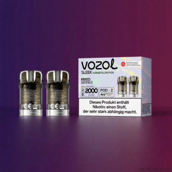 Vozol Sleek – Mixed Berries – Clean
