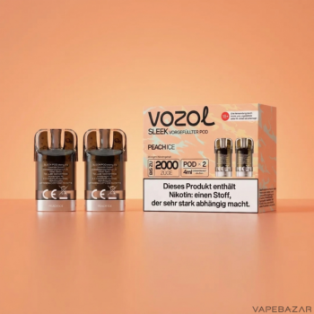 Vozol Sleek – Peach Ice – Clean
