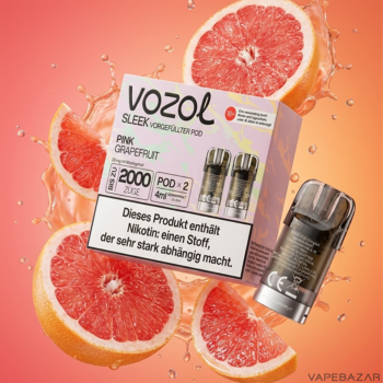 Vozol Sleek – Pink Grapefruit