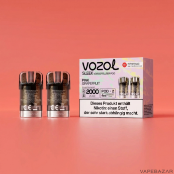 Vozol Sleek – Pink Grapefruit – Clean