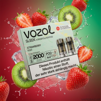 Vozol Sleek – Strawberry Kiwi