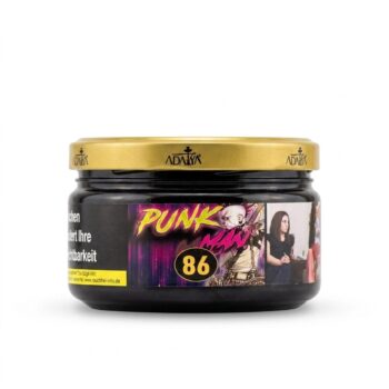 Adalya Punk Man Shisha Tabak Dose auf weissem Hintergrund