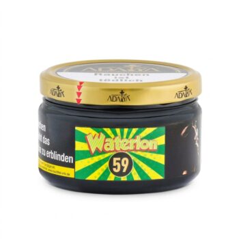 Adalya Waterlon Shisha Tabak Dose auf weissem Hintergrund