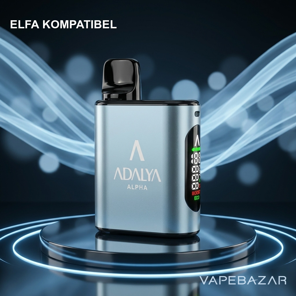 img Light Warm Sand Blue | Vapebazar Adalya Alpha Akkuträger – Light Warm Sand Blue (Inkl. Leerpod)