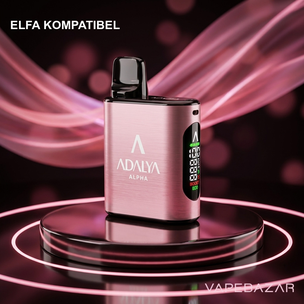 img Rose Powder | Vapebazar Adalya Alpha Akkuträger – Rose Powder (Inkl. Leerpod)