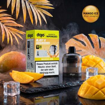 Vaporesso Dojo Blast X Pod Nachfüllbehälter 10ml - Mango Ice - 20mg