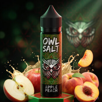 OWL Salt Longfill Apple Peach Aroma 10ml in 60ml