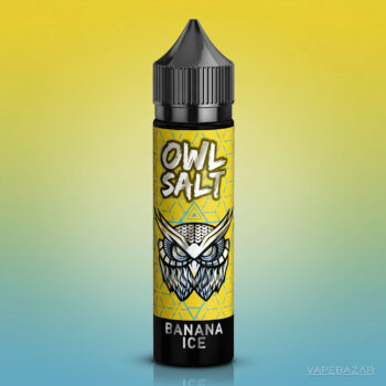 OWL Salt Longfill Banana Ice 60 ml Flasche