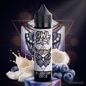 OWL Salt Longfill Blueberry Coco Aroma 10ml in 60ml
