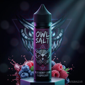 OWL Salt Longfill Blueberry Sour Raspberry Aroma 10ml in 60ml