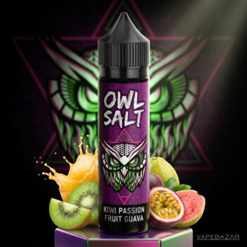 OWL Salt Longfill Kiwi Passionfruit Guava Aroma 10ml in 60ml