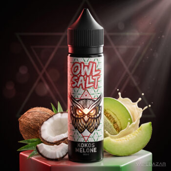 OWL Salt Longfill Kokos Melone Aroma 10ml in 60ml