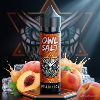 OWL Salt Longfill Peach Ice Aroma 10ml in 60ml