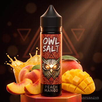 OWL Salt Longfill Peach Mango Aroma 10ml in 60ml