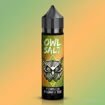 OWL Salt Longfill Pfirsich Grüner Tee 60 ml Flasche