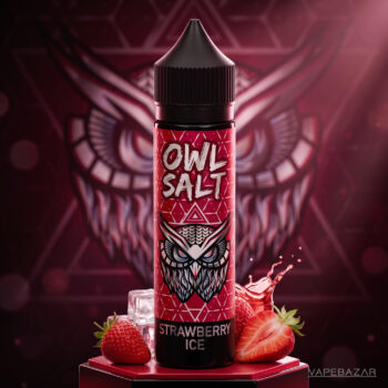 OWL Salt Longfill Strawberry Ice Aroma 10 ml in 60 ml