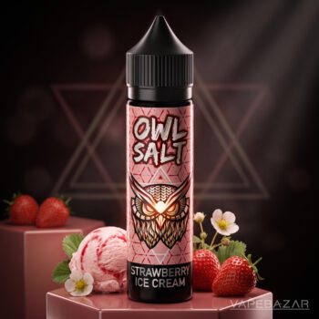 OWL Salt Longfill Strawberry Ice Cream Aroma 10ml in 60ml