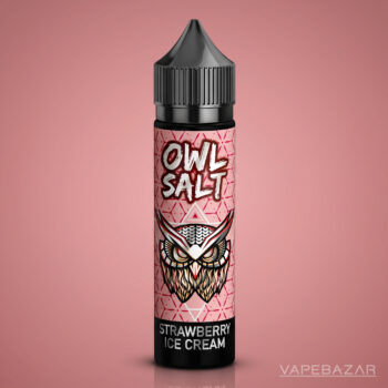 OWL Salt Longfill Strawberry Ice Cream 60 ml Flasche