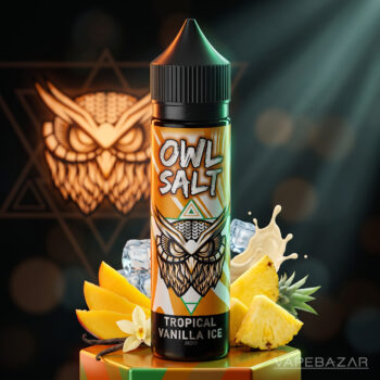 OWL Salt Longfill Tropical Vanilla Ice Aroma 10ml in 60ml