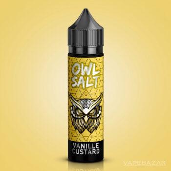 OWL Salt Longfill Vanille Custard 60 ml Flasche