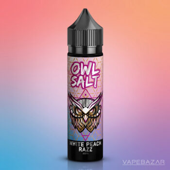 OWL Salt Longfill White Peach Razz 60 ml Flasche