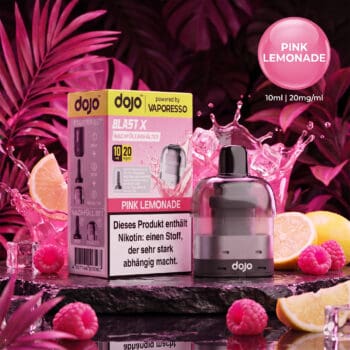 Vaporesso Dojo Blast X Pod Nachfüllbehälter 10ml - Pink Lemonade - 20mg