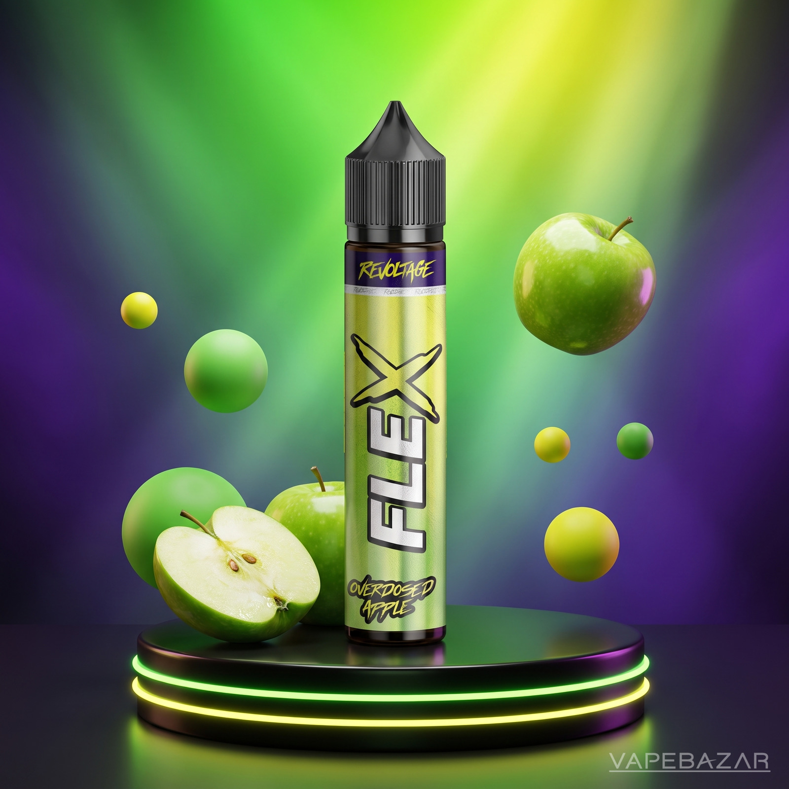 revoltage flex longfill overdosed apple 7ml | Vapebazar Revoltage Flex Longfill 7 Ml - Overdosed Apple – Longfill Aroma