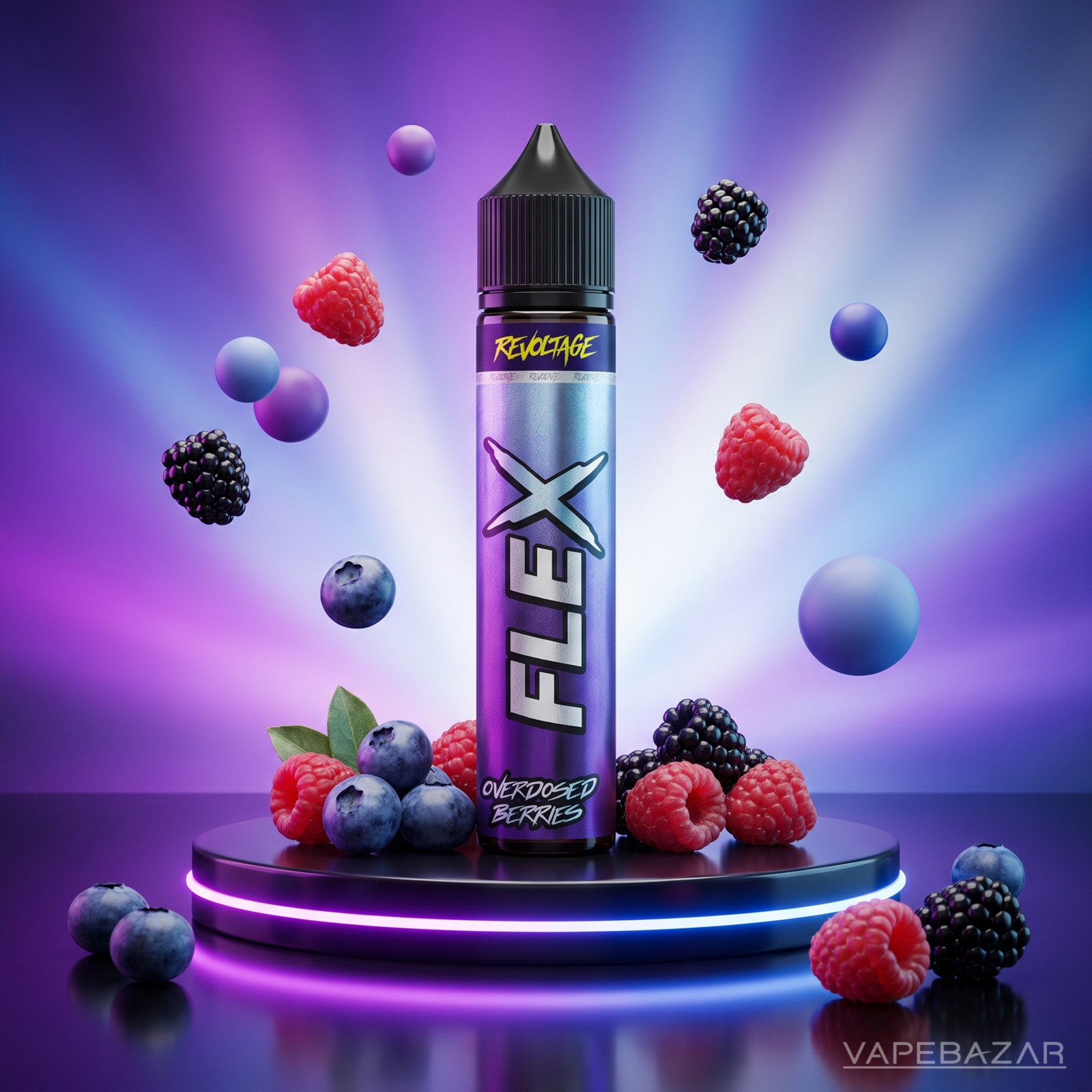 revoltage flex longfill overdosed berries 7ml | Vapebazar Revoltage Flex Longfill 7 Ml - Overdosed Berries – Longfill Aroma