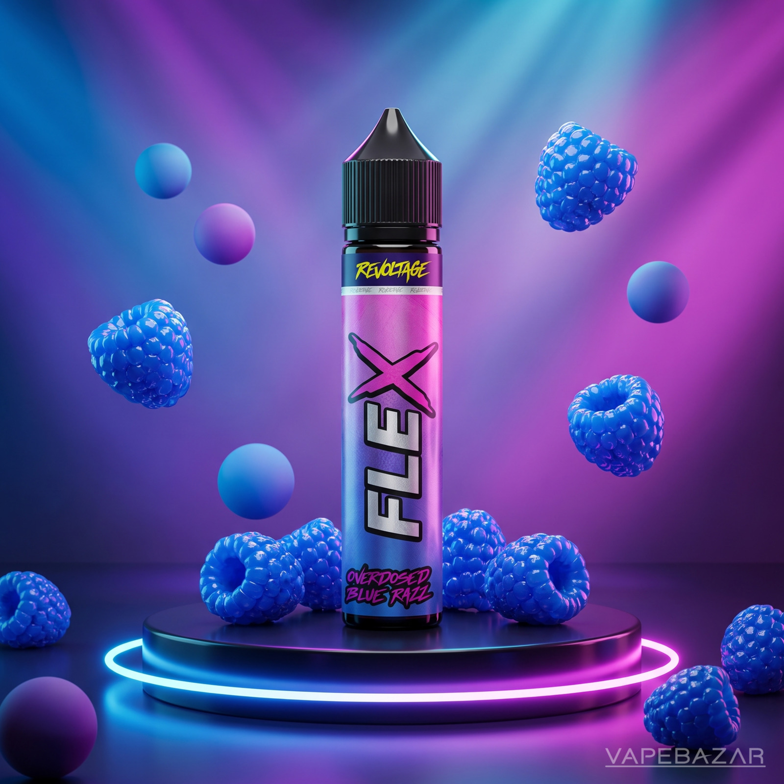 revoltage flex longfill overdosed blue razz 7ml | Vapebazar Revoltage Flex Longfill 7 Ml - Overdosed Blue Razz – Longfill Aroma