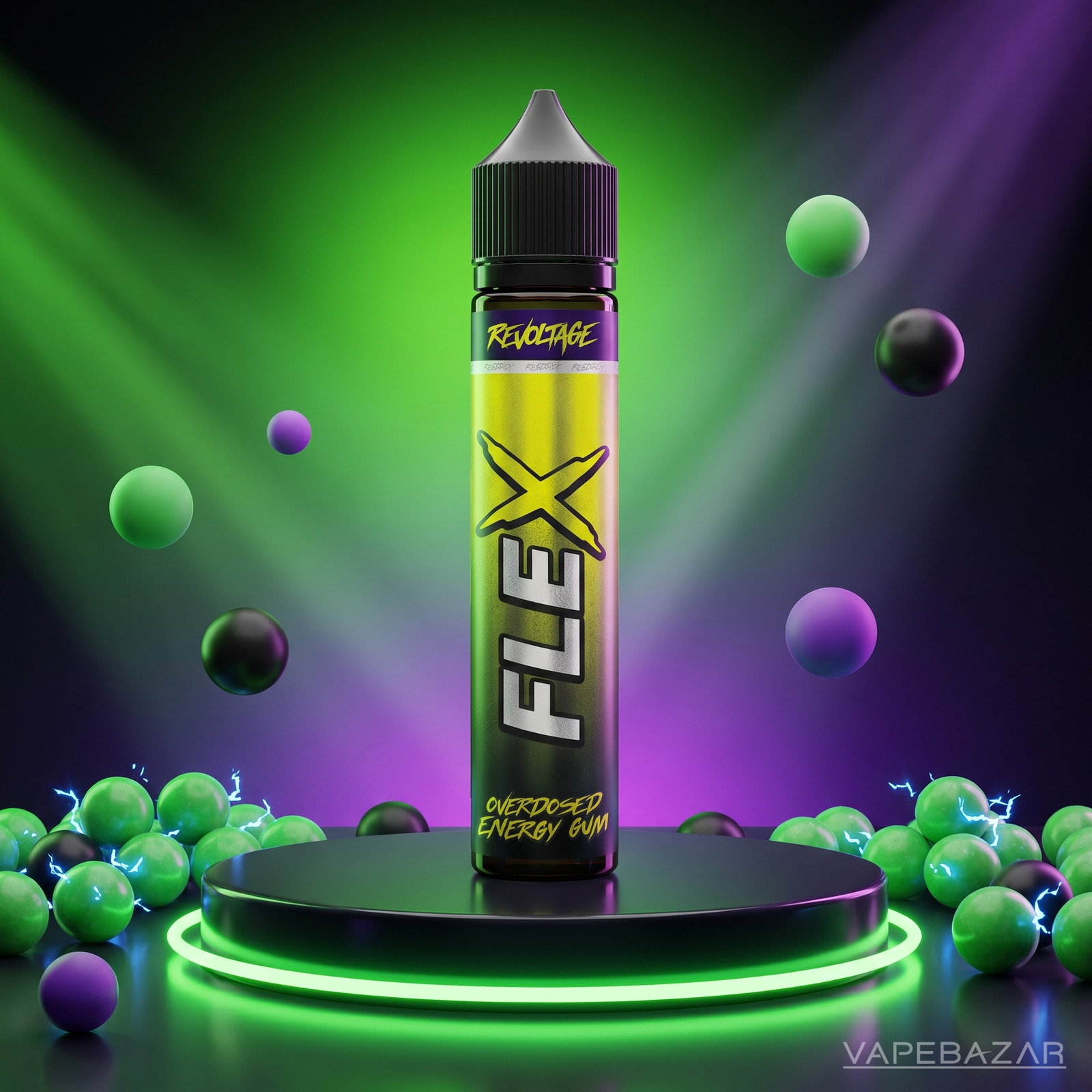 revoltage flex longfill overdosed energy gum 7ml | Vapebazar Revoltage Flex Longfill 7 Ml - Overdosed Energy Gum – Longfill Aroma