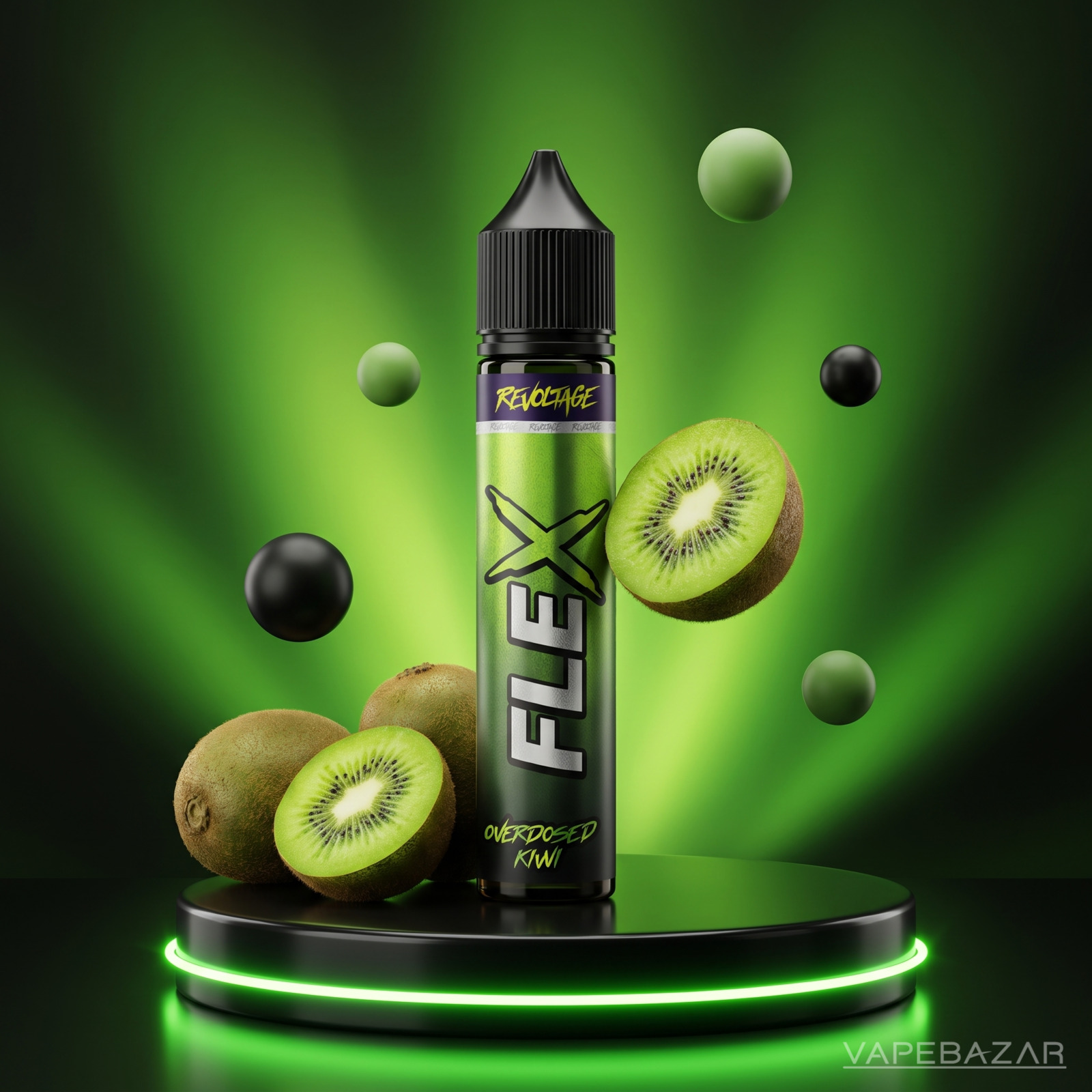 revoltage flex longfill overdosed kiwi 7ml | Vapebazar Revoltage Flex Longfill 7 Ml - Overdosed Kiwi – Longfill Aroma