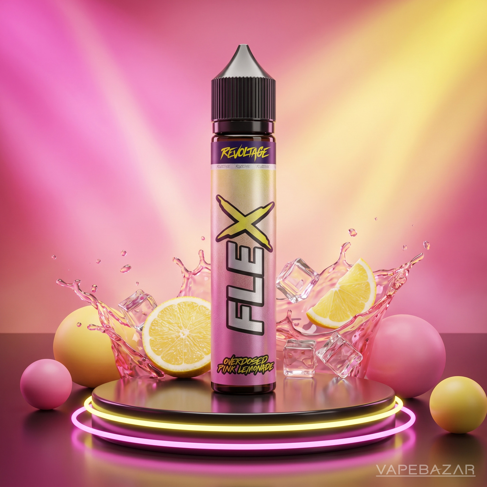 revoltage flex longfill overdosed pink lemonade 7ml | Vapebazar Revoltage Flex Longfill 7 Ml - Overdosed Pink Lemonade – Longfill Aroma