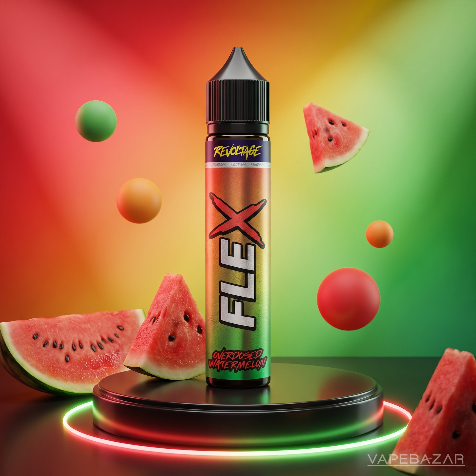 revoltage flex longfill overdosed watermelon 7ml | Vapebazar Revoltage Flex Longfill 7 Ml - Overdosed Watermelon – Longfill Aroma