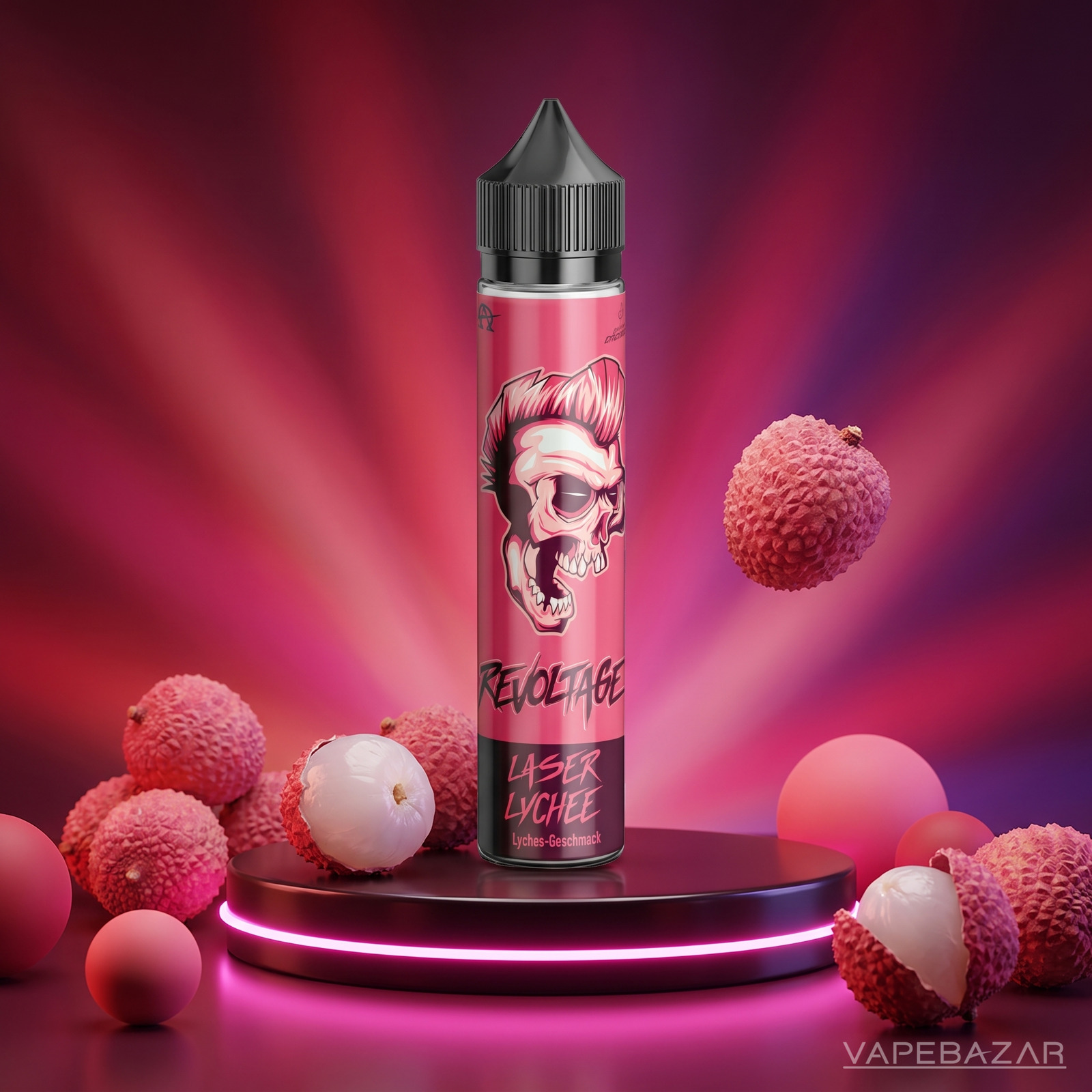 revoltage longfill laser lychee 15ml | Vapebazar Revoltage Longfill 15 Ml - Laser Lychee – Longfill Aroma