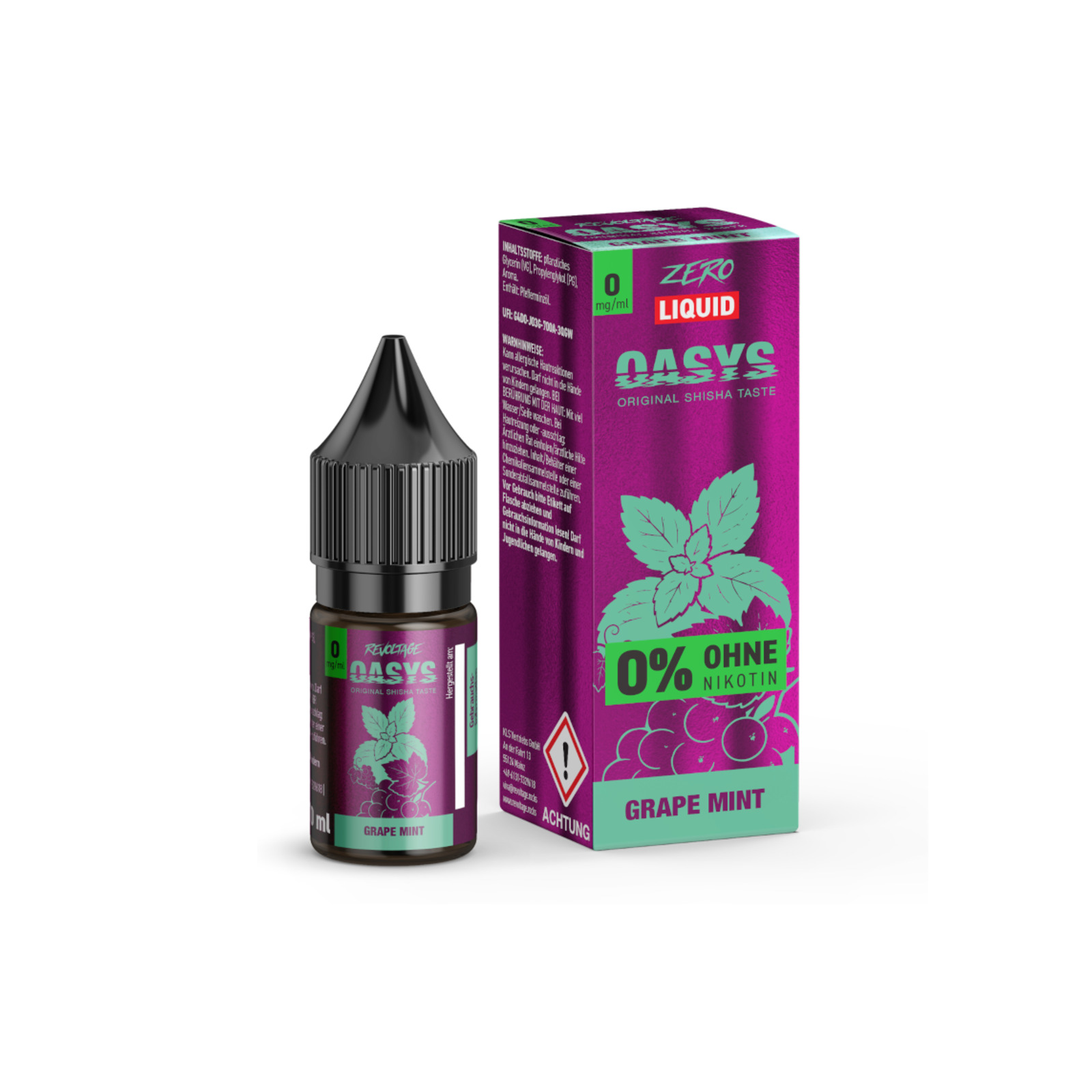 revoltage oasys liquid grape mint nikotinfrei | Vapebazar Revoltage Oasys Liquid Grape Mint Nikotinfrei