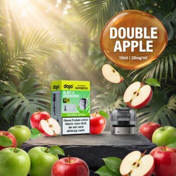 Vaporesso Dojo Blast X Pod Nachfüllbehälter 10Ml - Double Apple - 20Mg