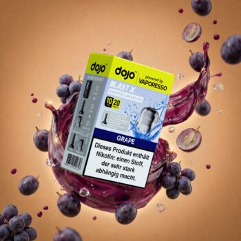 Vaporesso Dojo Blast X Pod Nachfüllbehälter 10ml - Grape - 20mg – Splash