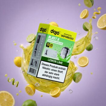 Vaporesso Dojo Blast X Pod Nachfüllbehälter 10ml - Lemon Lime - 20mg – Splash