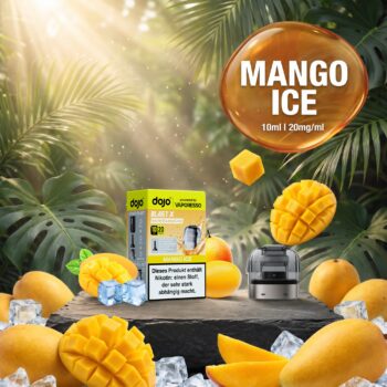 Vaporesso Dojo Blast X Pod Nachfüllbehälter 10Ml - Mango Ice - 20Mg