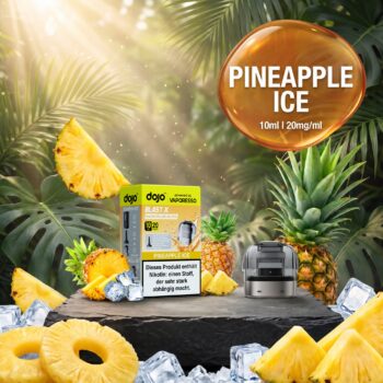 Vaporesso Dojo Blast X Pod Nachfüllbehälter 10Ml - Pineapple Ice - 20Mg